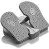 HERCHR Mini Stepper Pieghevoli, Mini Stepper per Piedi Stair Stepper per Esercizi Fitness Stepper Pedale Pieghevole Ginnico per Esercizi a Casa in Ufficio(Grigio)