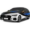 Holthly Telo Copriauto da Esterno, Holthly 10 Strati Telo Copri Auto Felpato 100% Impermeabile, Copertura Auto Antipolvere Antigraffio AntiSole, adatta per Berlina Mercedes ClA, BMW 2 Series ecc. 3L
