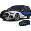 Holthly Telo Copriauto da Esterno, Holthly 10 Strati Telo Copri Auto Felpato 100% Impermeabile, Copertura Auto Adatta per Suv 4x4 Audi Q5, BMW X3, Renault Koleos,VW Tiguan Allspace, etc. YL