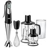 Braun MQ 745 Aperitif Frullatore ad Immersione, 750 W, Plastica, 4 accessori, Nero