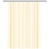 SEPIO | Tenda da doccia con ganci per tenda, 180 x 200 cm, impermeabile, antibatterica, realizzata in materiale di alta qualità, pronta per il montaggio - per vasca da bagno e doccia (beige)