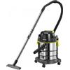 Ryobi R18WDV-0 - Bidone aspiratutto a batteria per solidi e liquidi - 18V - bidone 18 lt - SENZA BATTERIA E CARICABATTERIE