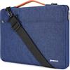 NIDOO 12,5 Borsa per computer portatile impermeabile Borsa a tracolla Custodia protettiva per 14 MacBook Pro/13 MacBook Pro Air/12,9 iPad Pro/Surface Pro 8 X/13,3 ThinkPad X13 Yoga