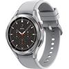 SAMSUNG Galaxy Watch4 Classic BT 46mm SmartWatch Acciaio Inox, Ghiera Rotante, Monitoraggio Benessere, Fitness Tracker, Colore Argento
