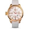 chotovelli Orologio Uomo Pilot Acciaio Impermeabile Cinturino in Pelle (5200-3)