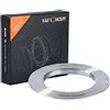 K&F CONCEPT Adattatore per obiettivo da M42 a Sony A/MAF, adattatore manuale per obiettivo M42 a vite compatibile con fotocamere Sony A Mount e Minolta AF