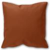 Cieffepi Home Collections Federa Copricuscino ECOPELLE (Arancio, 60 x 60 cm)