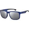 Carrera Ducati CARDUC 001/S Sunglasses, TZQ Blue Metalized, 57 Unisex