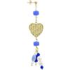 Lebole Maison Lebole Gioielli Orecchini da Donna Mix & Match Cuore Oro Pietra Blu