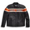 HARLEY-DAVIDSON Giacca da uomo Generations Giacca casual per il tempo libero all'aperto Giacca funzionale per uomo Nero Arancione, 5XL