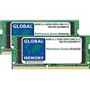 GLOBAL MEMORY Kit di memoria RAM DDR4 2400 MHz PC4-19200 260-PIN SODIMM da 64 GB (2 x 32 GB) compatibile con computer portatili/notebook