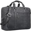 STILORD Nico Borsa a Tracolla Vintage in Pelle - Cartella Ventiquattrore in Vera Pelle con Scomparto per Laptop 15,6 Pollici - Grande Borsa Messenger Uomo & Donna Colore:nero