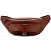 The Bridge Marsupio Biagio 474602Ag Bum Bag Pelle Marrone Scuro Taglia Unica