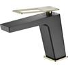 IMEX Rubinetteria IMEX- SUECIA N/GOLD miscelatore lavabo - BDC032-1NGOLD