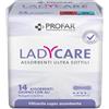 Profar Ladycare - Assorbenti con Ali giorno, 14 assorbenti