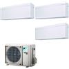 Daikin 3x FTXA35AW 3MXM68A Climatizzatore Trial Split Serie STYLISH Bianco WiFi BTU 12+12+12 R-32