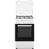 Electroline FSCE-50E4AT cucina Piano cottura Gas Bianco A
