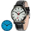BERNY Classic Uomo Orologio Automatico Meccanico Automatico Flipping Watch Acciaio Inox 5ATM Cinturino Luminoso Impermeabile