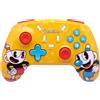 Qubick Controller Qubick Cuphead wireless per nintendo switch Giallo