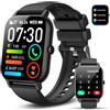 dotn Smartwatch Uomo Donna, 1.85" Orologio Smart Watch Effettua o Risposta Chiamate, 112 Modalità Sportive Orologio Digitale con Sonno Cardiofrequenzimetro, 2024 Impermeabile IP68 Smartwatch Android IOS