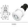 NAUTICA DDR SRL SFIATO SERBATOIO B.TO DIR. Sfiati carburante in plastica