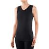 FALKE - Canotta - Mutande da Donna Caldo Comfort, Donna, Unterwäsche Warm Singlet Comfort, Nero, XS