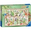 Ravensburger Puzzle, Puzzle 1000 Pezzi, Alberi Meravigliosi, Puzzle per Adulti, Puzzle Animali, Puzzle Ravensburger - Stampa di Alta Qualità