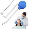 Riisoyu Tonsille Pietra Strumento di Rimozione, Estrattore di Tonsille per Tonsille Include 2 pipetta aspirante 1 Specchietti Orali Pulizia Tonsille Criptiche per Pulisce La Bocca E Rinfresca L'Alito