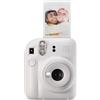 FUJIFILM INSTAX MINI 12 CLAY WHITE - GARANZIA UFFICIALE FUJIFILM