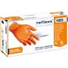 Reflexx Guanti in nitrile N85 - ultra resistenti - tg XL - arancione - Reflexx - conf. 50 pezzi (unità vendita 1 pz.)