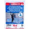 Geko Telo copritutto - 4 x 4 m - 16 mq - 80-90 gr - HDPE - trasparente - Geko (unità vendita 1 pz.)