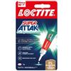 LOCTITE Colla Super Attak Gel Riposizionabile - 3 gr - trasparente - Loctite (unità vendita 1 pz.)