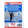 Geko Telo copritutto - 4 x 5 m - 20 mq - 95-105 gr - HDPE - trasparente - Geko (unità vendita 1 pz.)
