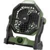 Melchioni Family Ventilatore portatile - da campeggio - con luce LED - diametro 12 cm - 25,5 x 21 x 11,5 cm - Melchioni family (unità vendita 1 pz.)