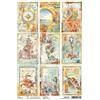 Carta di Riso Coral Reef mini cards A4