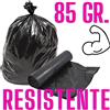 💪 Sacchi Rifiuti Neri 80x110 - 85 - 90 gr. - 120 Litri - Sacchi Immondizia Neri - Rotolo da 10 pz. - SACCHI GRANDI E RESISTENTI
