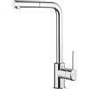 India 2385J Argo - Miscelatore monocomando lavello angolo con doccia estraibile