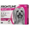 Frontline Tri-Act Cani da 2 - 5 Kg 3 Pipette da 0,5ml