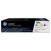 HP 126a tri-pack - confezione da 3 - giallo, ciano, magenta - originale