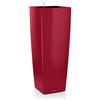 LECHUZA CUBICO Alto Premium 40 rosso scarlatto lucido 18249