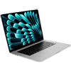Apple MacBook Air 2023 15 M2 8-Core CPU | 10-Core GPU 512 GB SSD 8 GB argento | nuovo |