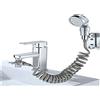 GC GLOBALCOMMERCE Doccetta per Lavandino, Doccino per Bidet Kit, Bagno, Deviatore Rubinetto Lavabo, Perfetto per Pulire o Lavare Animali Domestici