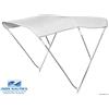 Osculati TENDALINO 3 ARCHI ALTO cm 170/180 BIANCO ALLUMINIO ANODIZZATO TESSUTO 600D