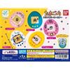 BANDAI [Flat Gashapon] Tamagotchi Clear Rubber Coaster Gacha set completo di 5 tipi