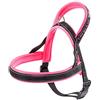 Ferplast Pettorina Cane Pettorina di tipo svedese per cani SPORT DOG P S, Ottima vestibilità, Soffice imbottitura, Cuciture riflettenti, Etichetta per nome dell'animale, A: 48 cm - B: 58÷71 cm Fucsia