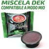 Caffè Borbone 200 Capsule cialde per sistema AMODOMIO - caffè Borbone MISCELA DEK - verde