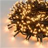 Catena MiniCluster 21 m 1000 LED Bianco Caldo Traditional luci di Natale