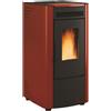 SALONE SRL STUFA A PELLET EXTRAFLAME BORDEAUX KETTY EVO 6 DIM. 46x48xH88 CM