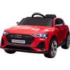 Giordanoshop Macchina Elettrica per Bambini 12V con Licenza Audi E-Tron Sportback Rossa