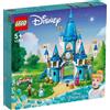 LEGO 43206 Il castello di Cenerentola e del Principe azzurro Disney Princess